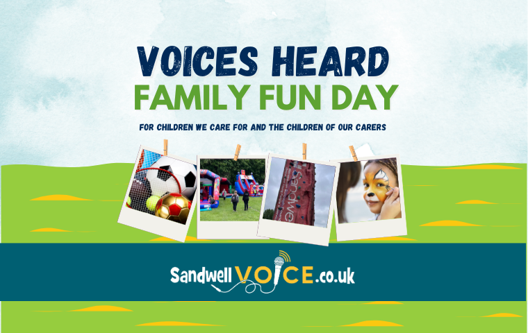 Voices Heard Fun Day Poster
